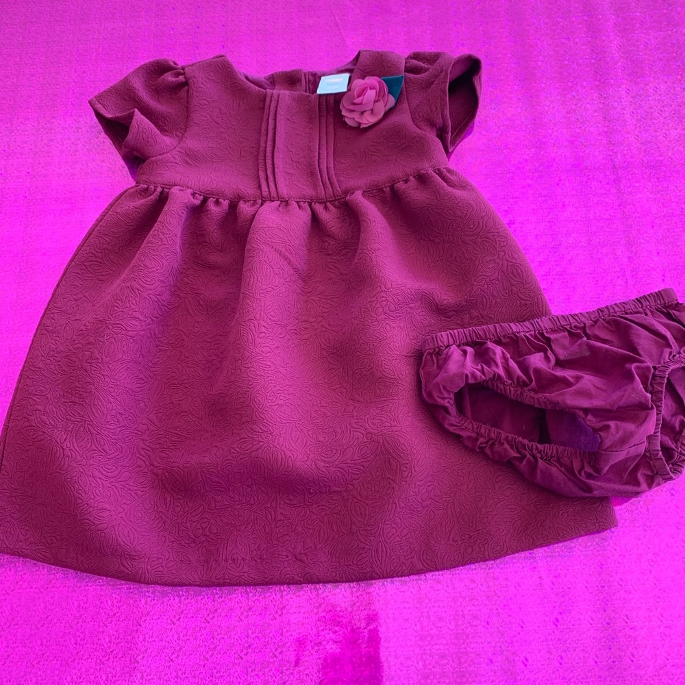 Gymboree wine colored dress